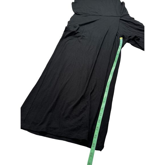 EILEEN FISHER Black Viscose Wide Leg Scoop Neck Jumpsuit Size XS Womens #R18VFF - Picture 8 of 8